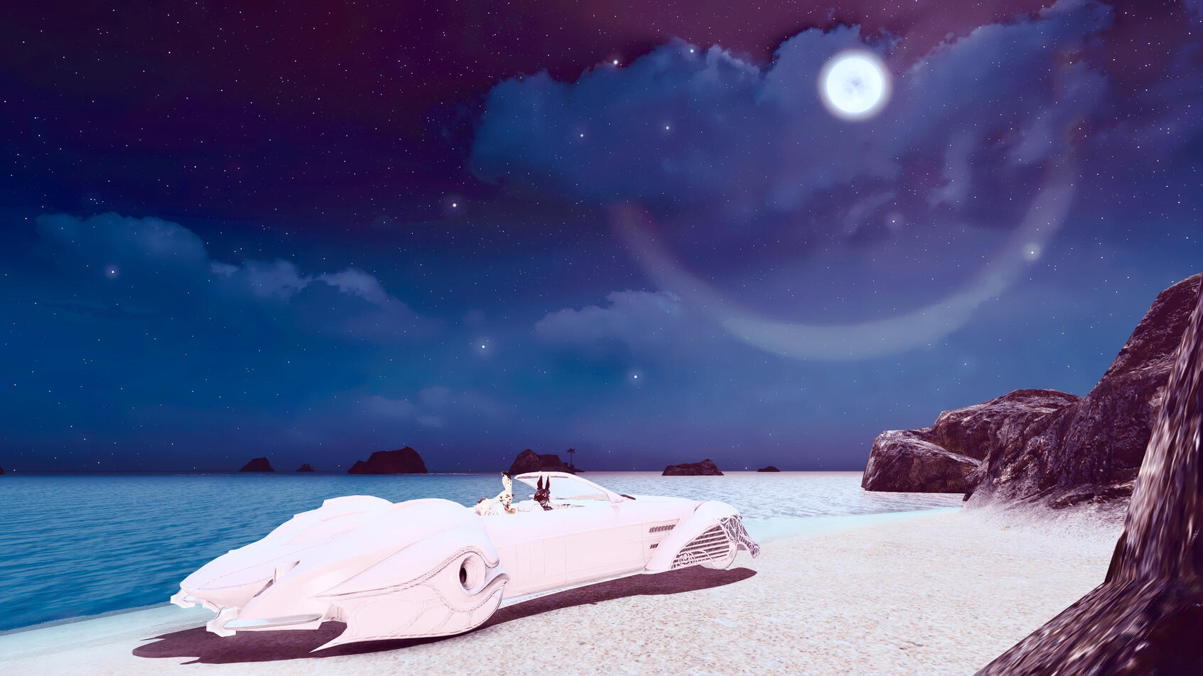 beautiful night with my free company